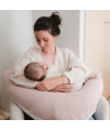 Multirelax 3-in-1 nursing and pregnancy pillow, hazelnut sponge with polka dots - Tinéo