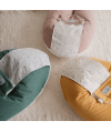 Multirelax 3-in-1 nursing and pregnancy pillow, yellow polka dot terry cloth - Tinéo