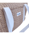 Sac à langer léopard café - Tinéo