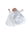 Gigoteuse bébé Douillette naissance cache cœur blanc Étoiles