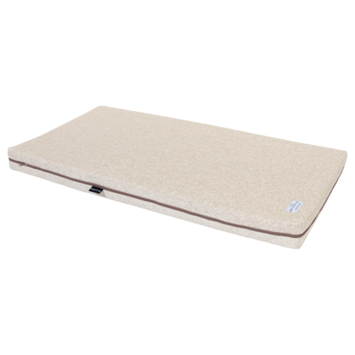 Coconut mattress 60x120cm with removable cover 360° - Candide