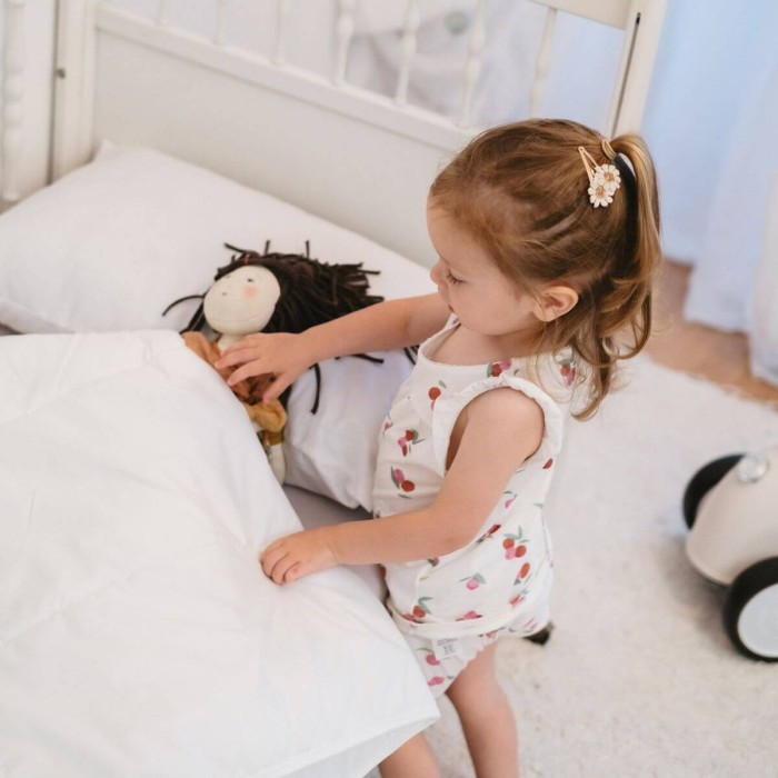 Organic cotton baby duvet 100x140cm - Candide