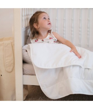 Organic cotton baby duvet 100x140cm