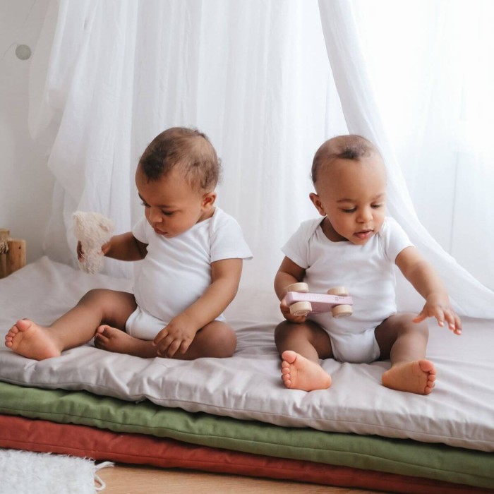 Roll&Go beige travel mattress - Candide