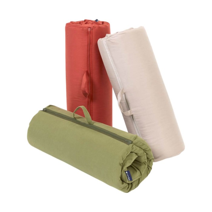 Roll&Go terracotta travel mattress - Candide