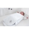 Gigoteuse bébé Douillette naissance cache cœur blanc Étoiles