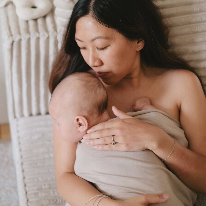 Beige skin-to-skin tube headband L/XL - Candide