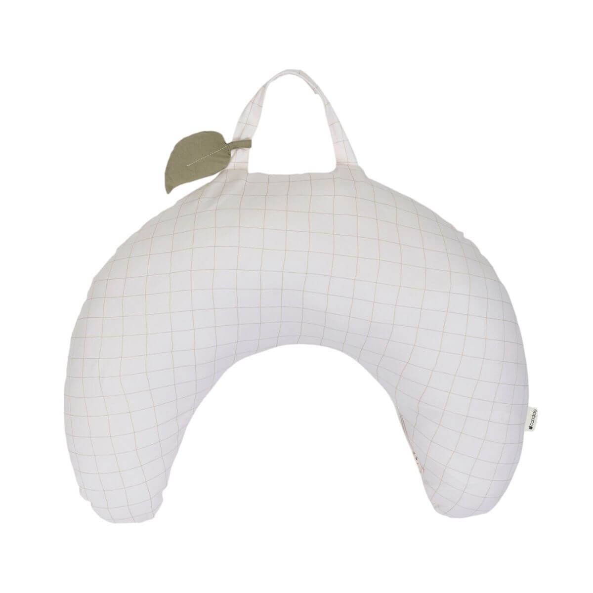 Coussin de grossesse nomade mini moon grid - Candide