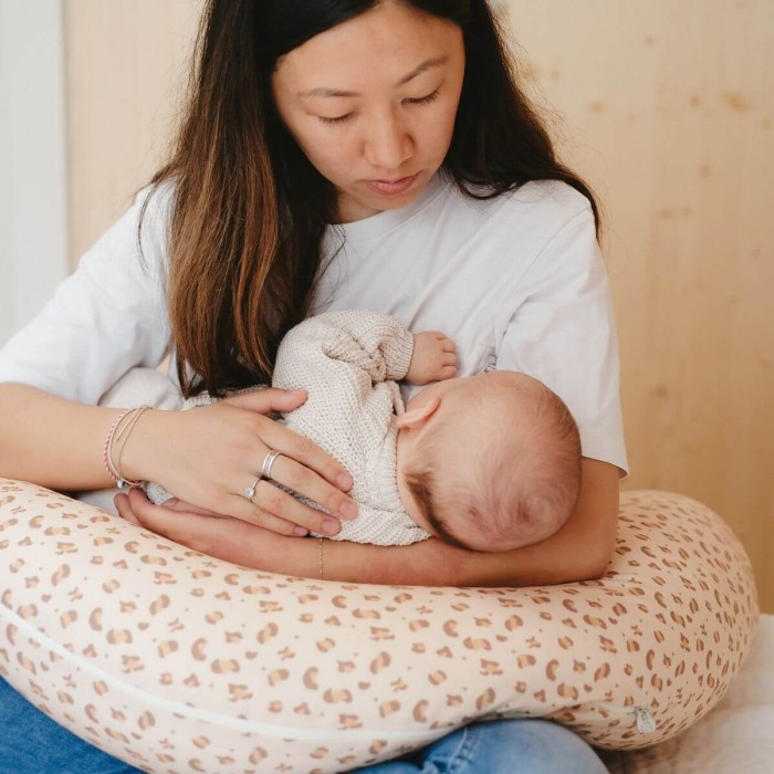 3-in-1 Leopard Multirelax maternity and nursing pillow - Candide