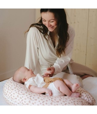 3-in-1 Leopard Multirelax maternity and nursing pillow