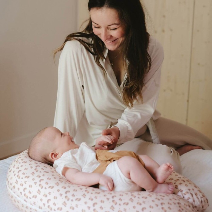 3-in-1 Leopard Multirelax maternity and nursing pillow - Candide
