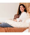 Housse coussin d'allaitement et de grossesse colombes - Candide