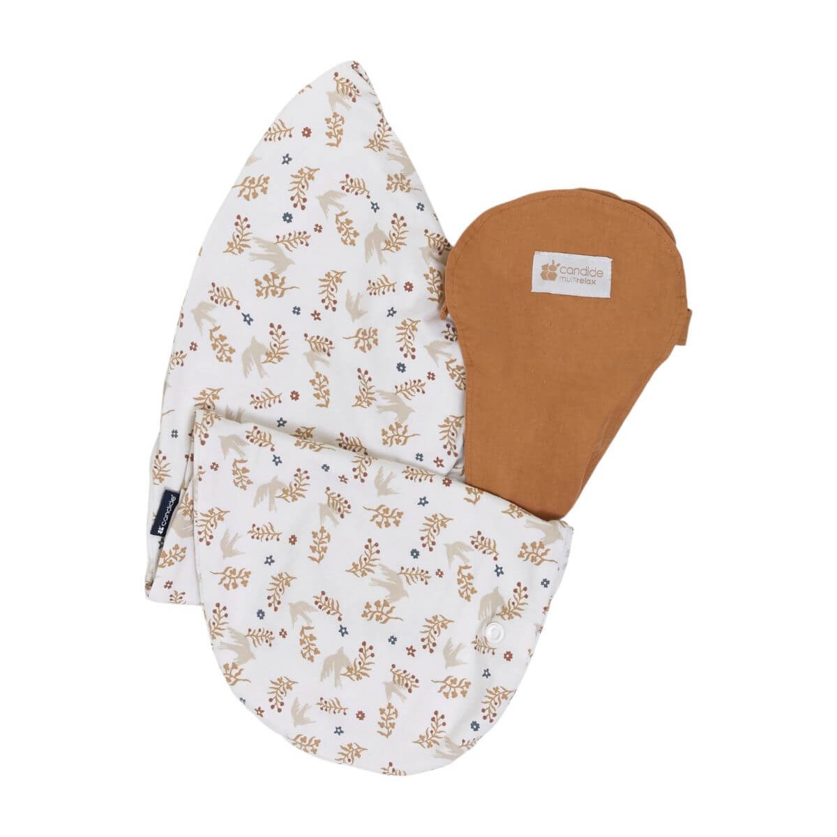 Housse coussin d'allaitement et de grossesse multirelax colombes - Candide
