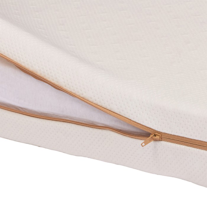 Matelas coton 60x120cm déhoussable à 360° - Candide