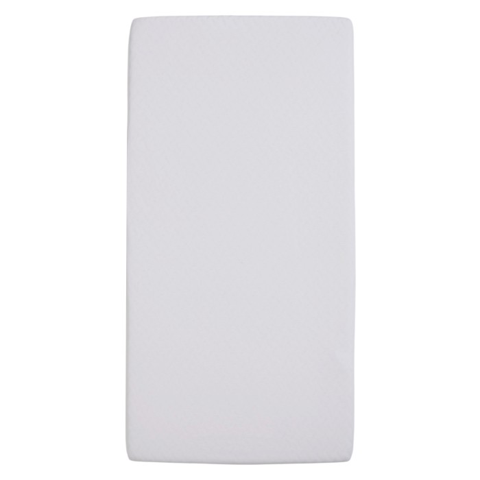 Drap housse Jersey coton 70x140cm blanc - Candide - Vue de face