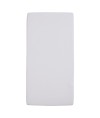 Drap housse Jersey coton 70x140cm blanc - Candide - Vue de face