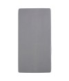 Drap housse Jersey coton 60x120cm Gris - Candide - Vue de face