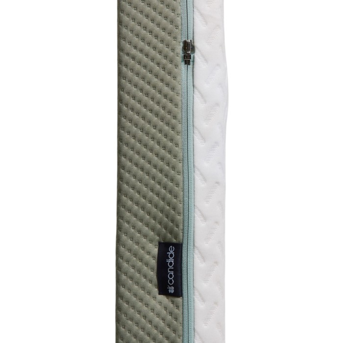 Matelas bébé aloe vera 60x120cm - Candide - Fermeture éclair