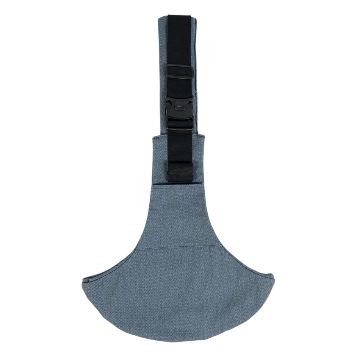 Hip baby carrier - Denim - full view