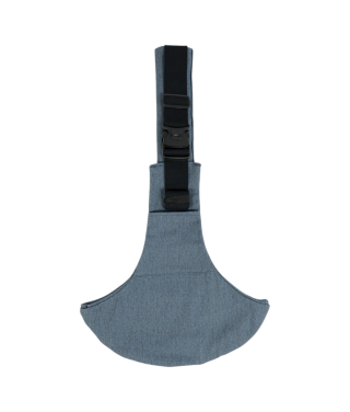 Porte-bébé hanche denim Tinéo - Vue d'ensemble