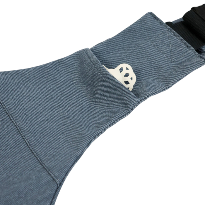 Poche zippée du porte-bébé de hanche
