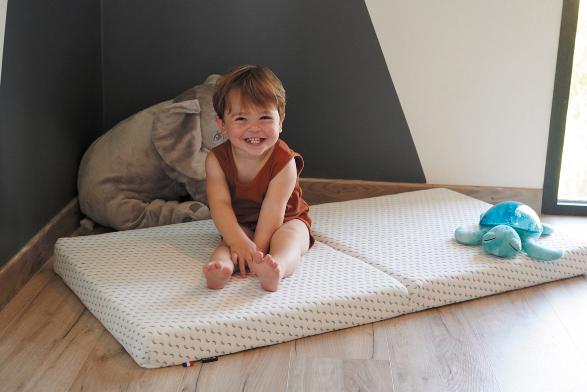 Matelas de voyage 60x120 cm Bébé PLIANT Bambou