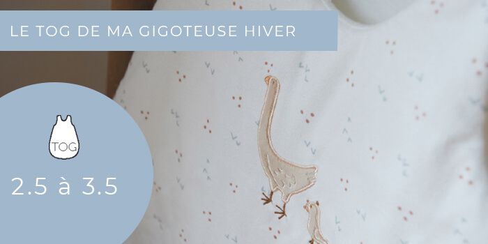 gigoteuse hiver quel tog