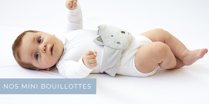 mini bouillotte bébé : idée cadeau