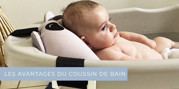 Le coussin pour baignoire : l'art de faire aimer le bain à bébé !