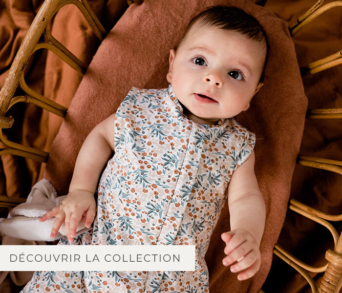 Découvrir la collection de gigoteuses gaspard et lily