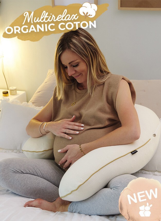 Maternity and Nursing Pillow Multirelax - Organic Cotton