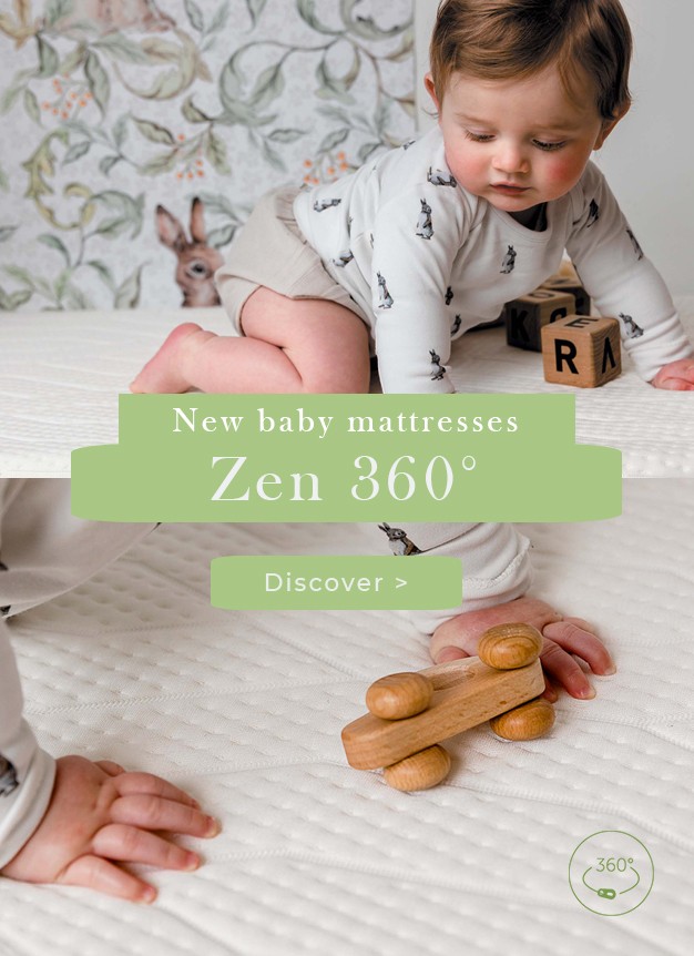 Zen Candide mattress with 360° removable cover